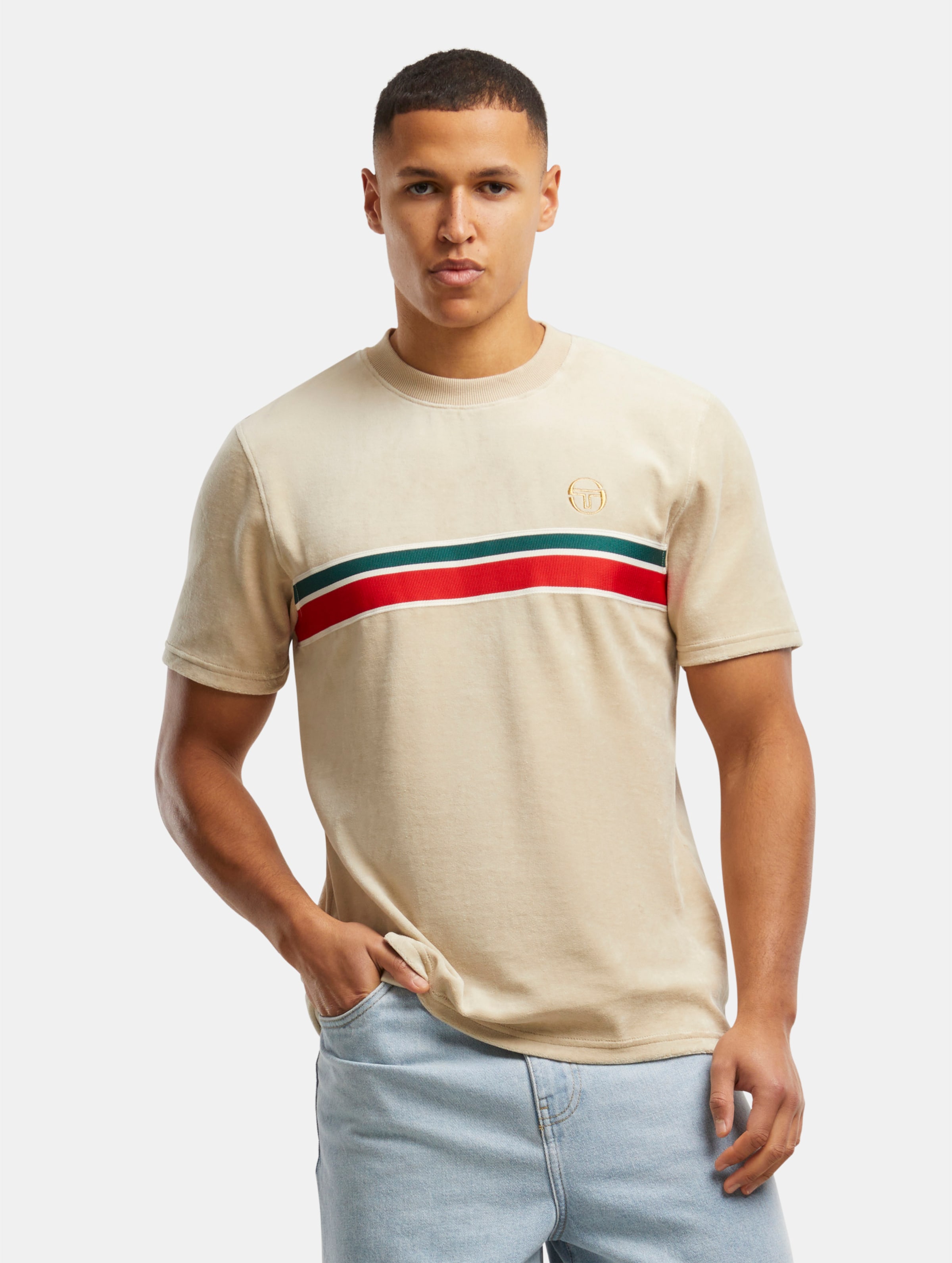 Sergio Tacchini Ayme Velour T-Shirt
