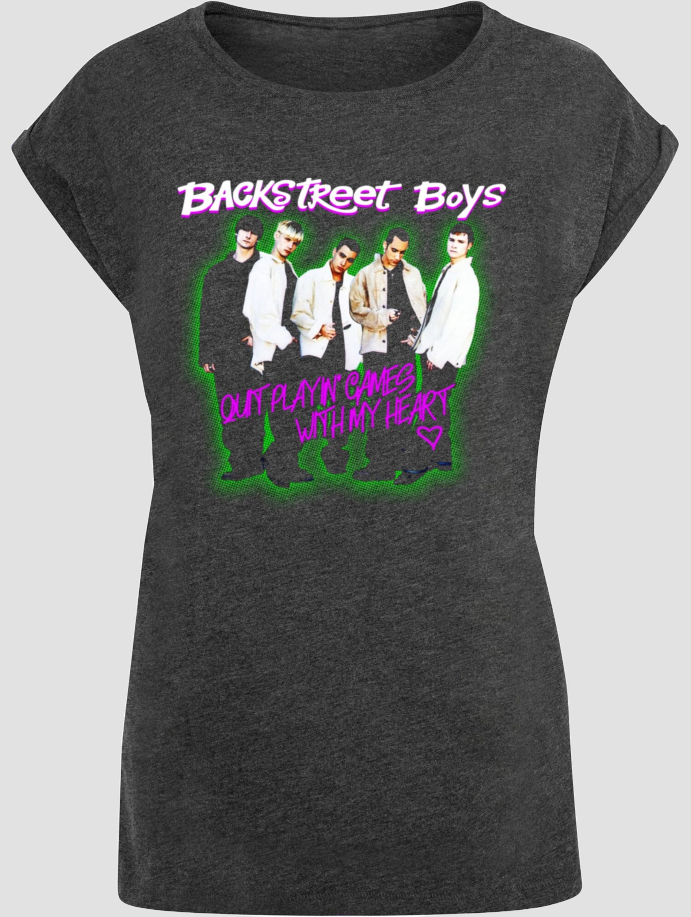 Merchcode Ladies Backstreet Boys - Playing Games Extended Shoulder Tee