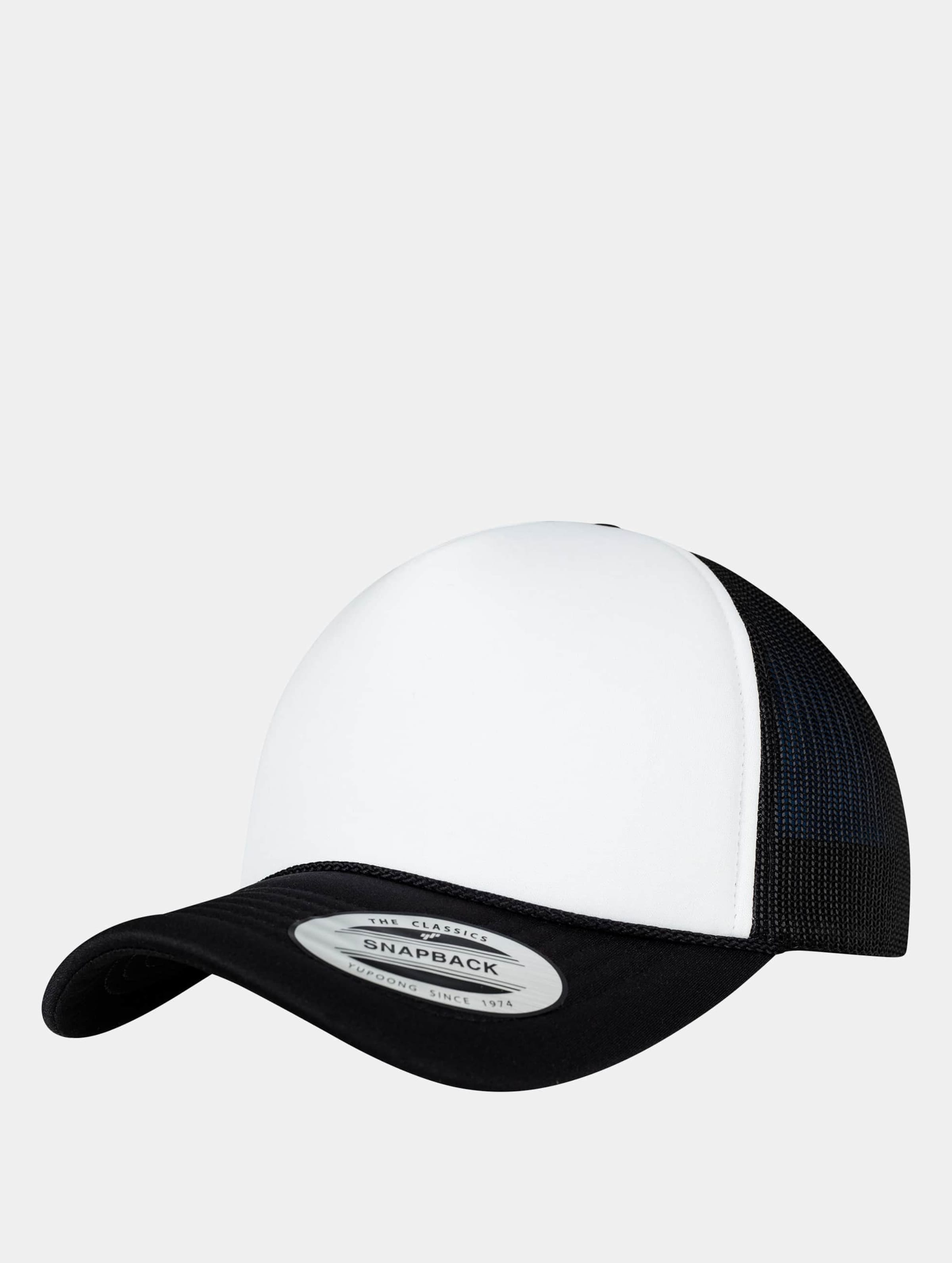 Flexfit Foam Trucker Cap Curved Visor