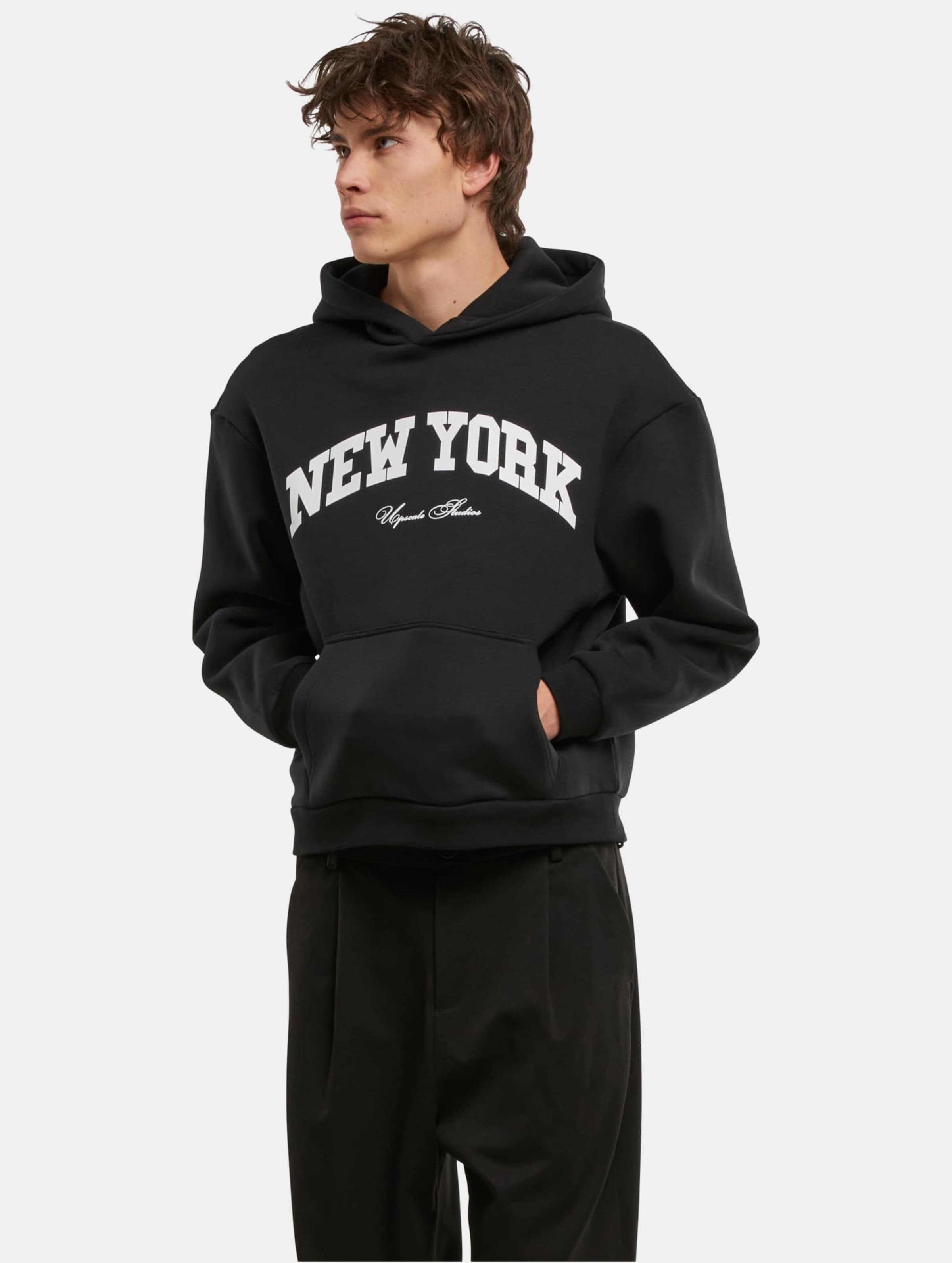 Mister Tee New York Collage Fluffy Hoody
