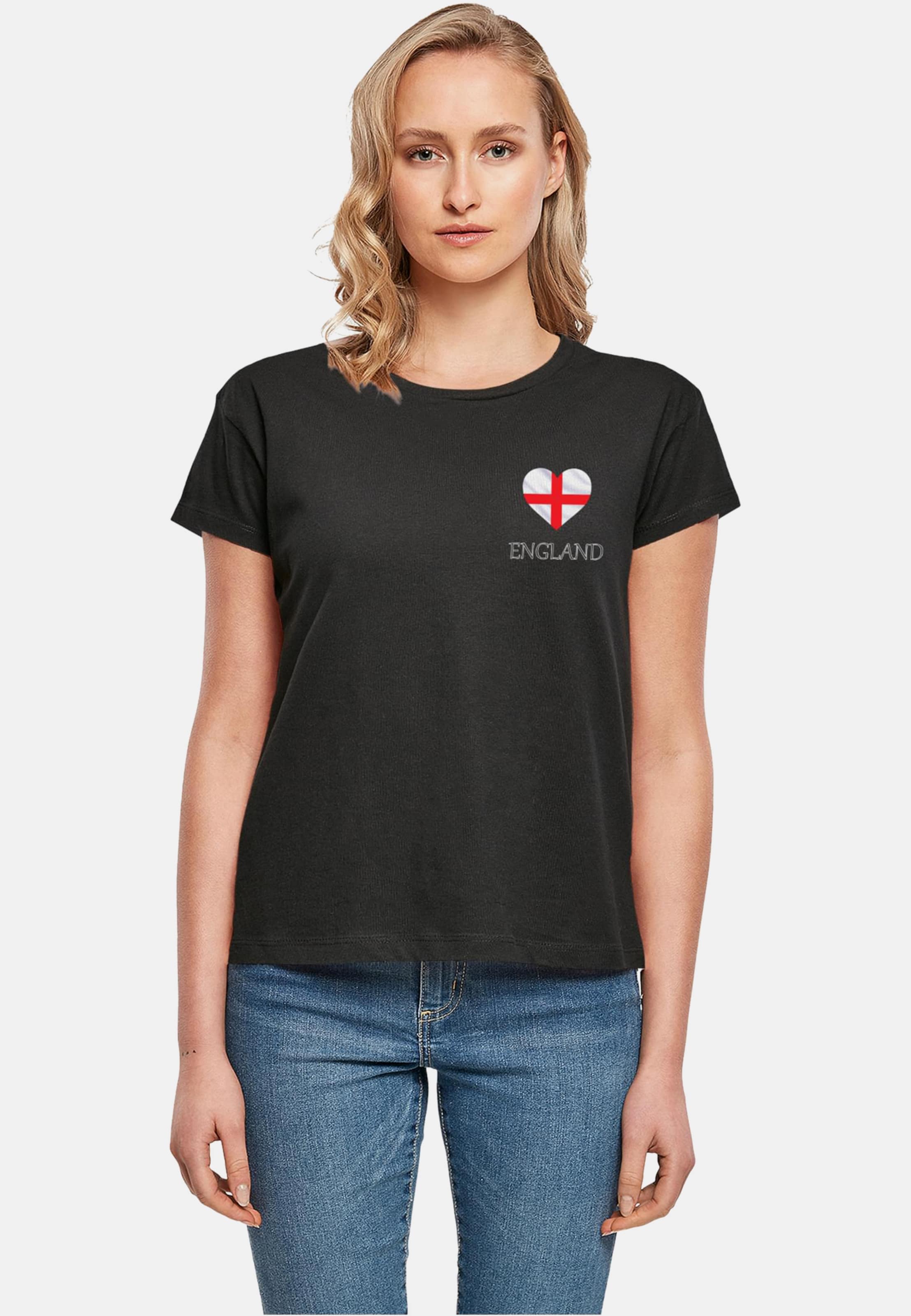 Ladies Merchcode Football - England T-shirt
