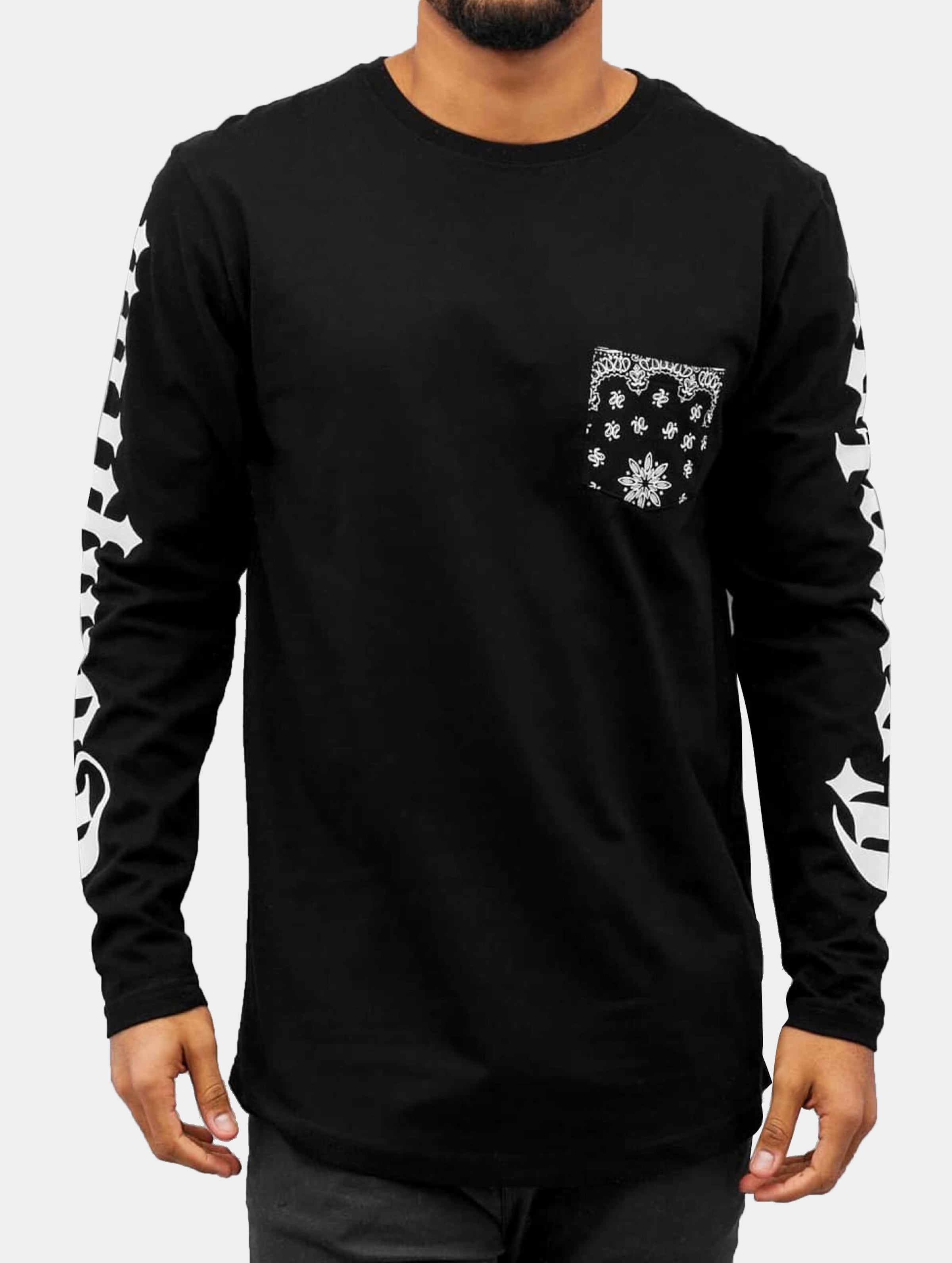 Mister Tee Compton Pocket Bandana Longsleeve