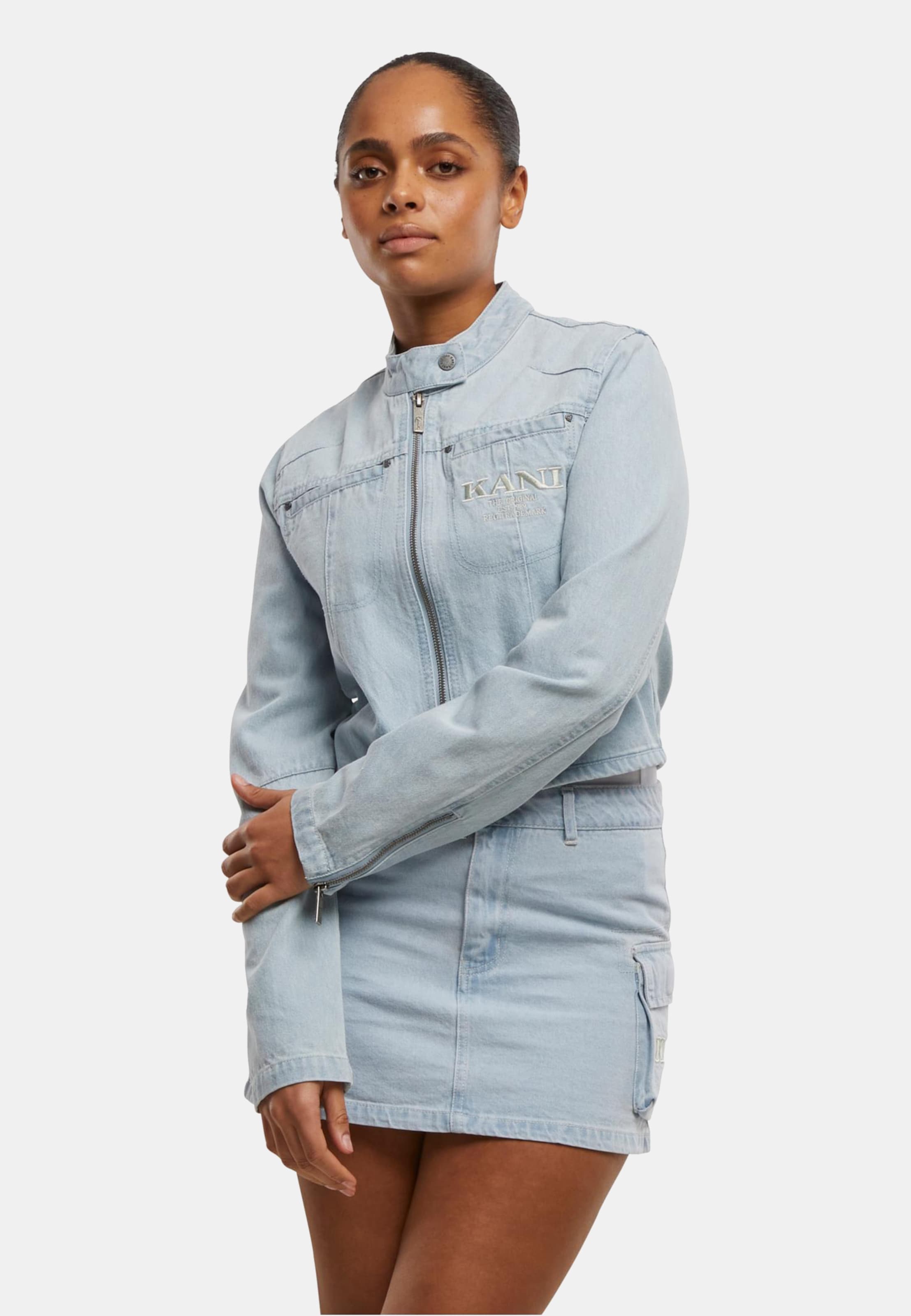 Karl Kani Retro TM Denim Biker Jacket