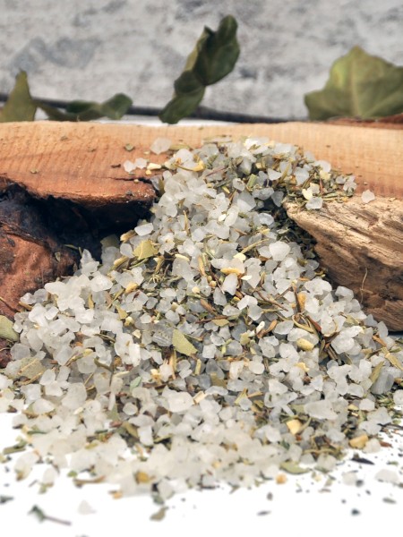 sieben Bio Kräuter-Gewürzsalz - grob