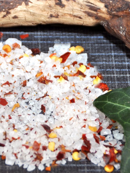 Meersalz mit Bio Chili - grob