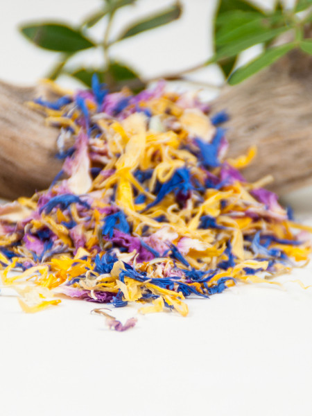 Bunte Bio Blütenmischung - getrocknet