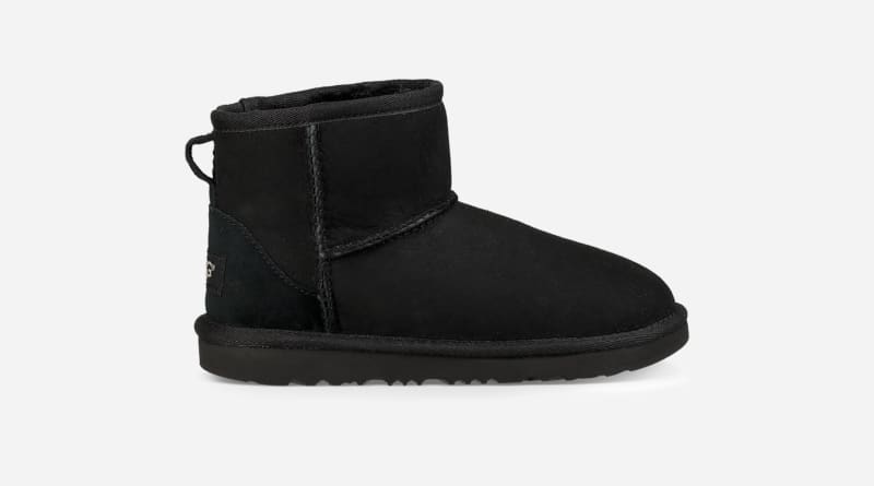 UGG® Classic Mini II Boot für Kinder | UGG® EU in Black, Größe 32.5, Twinface