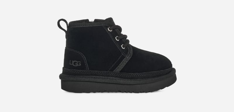 UGG® Neumel II Boot für Kinder | UGG® EU in Black, Größe 22, Veloursleder