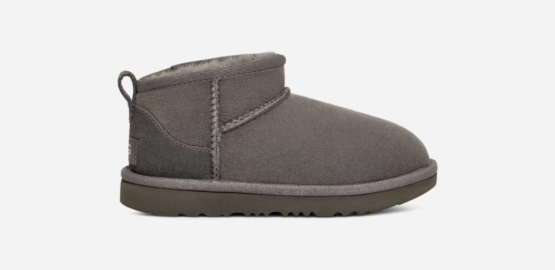 UGG® Classic Ultra Mini Boot für Kinder | UGG® EU in Grey, Größe 32.5, Twinface