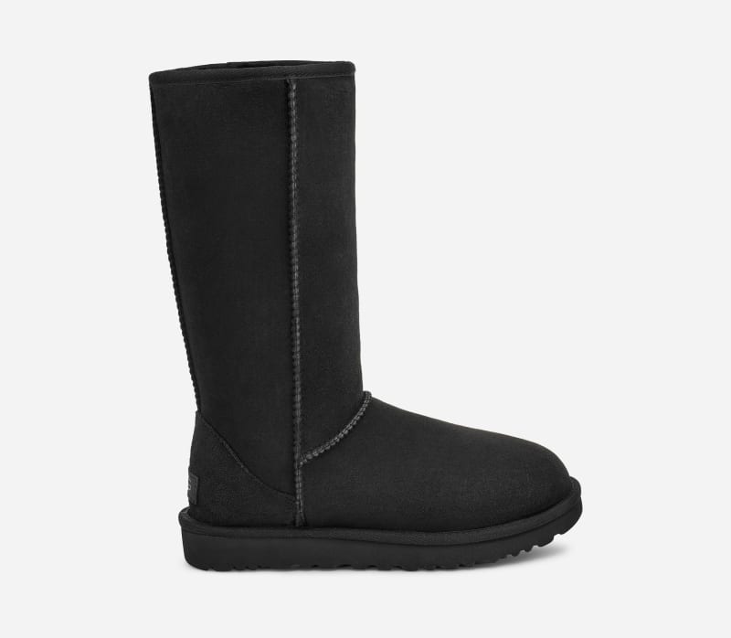 UGG® Classic Tall II Boot für Damen | UGG® EU in Black, Größe 36, Twinface