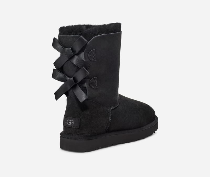 UGG® Bailey Bow II Boot für Damen | UGG® EU in Black, Größe 36, Twinface