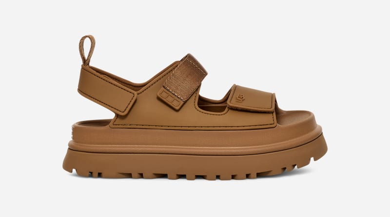 UGG® GoldenGlow Sandale für Damen | UGG® EU in Bison Brown, Größe 43, Polyurethane