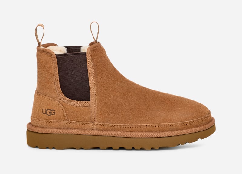 UGG® Neumel Chelsea Boot für Herren | UGG® EU in Brown, Größe 42, Veloursleder