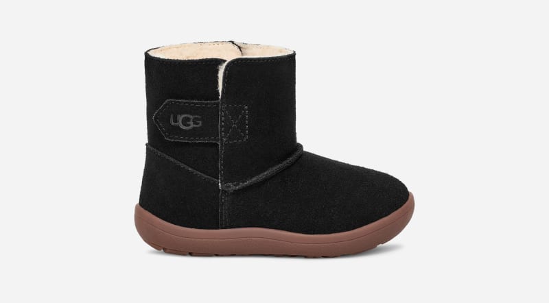 UGG® Keelan II Boot für Kinder in Black, Größe 30, Wildleder