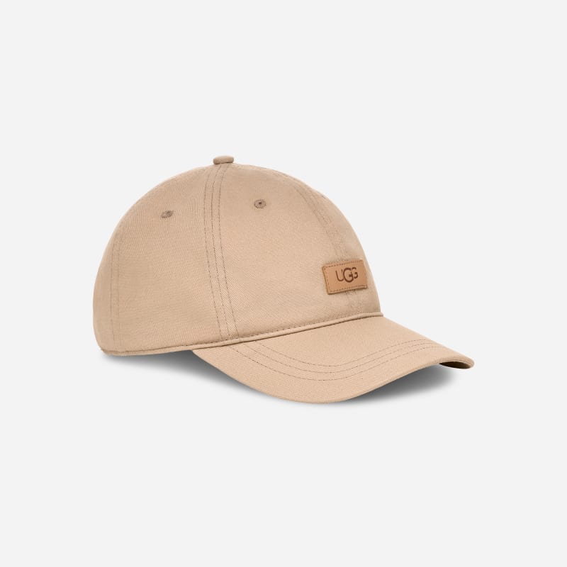 Kappe mit UGG® Logo für Herren in Beige, Größe O/S, Textil