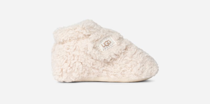UGG® Bixbee Babyschuh für Kinder | UGG® EU in Natural Curly Faux Fur, Größe 16, Fleece/Recycled Materials