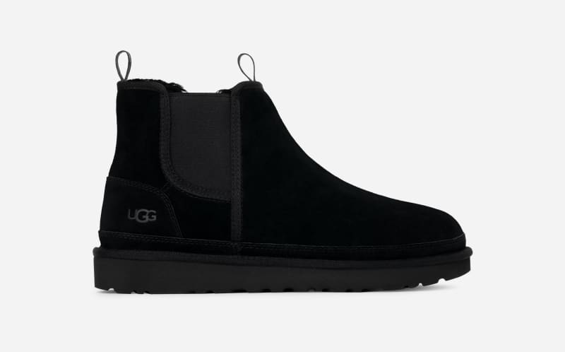 UGG® Neumel Chelsea Boot für Herren | UGG® EU in Black, Größe 42, Veloursleder