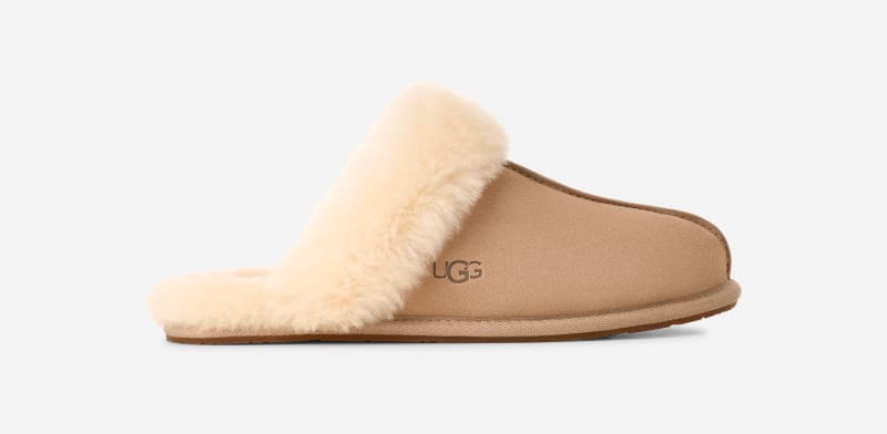 UGG® Scuffette II Hausschuh für Damen | UGG® EU in Beige, Größe 36, Veloursleder