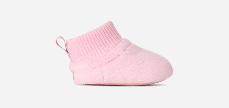 UGG® Nesti Babyschuh für Kinder in Ribbon Candy, Größe 20.5, Textil/Recycelte Materialien