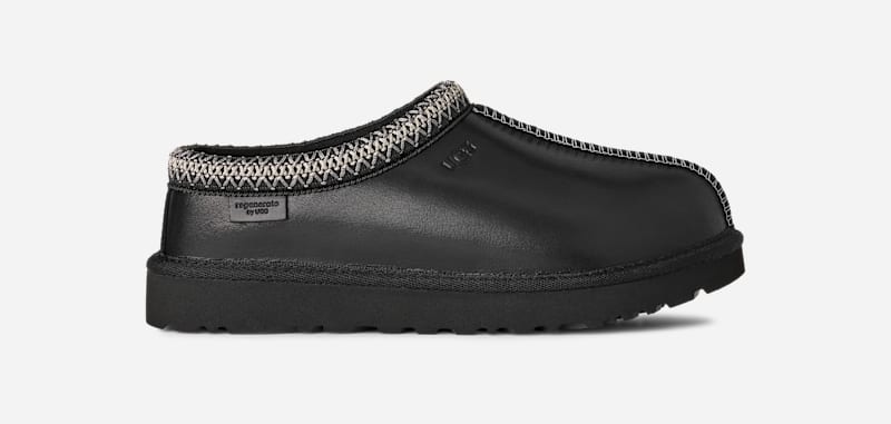 UGG® Tasman Leather Regenerate für Damen | UGG® EU in Black, Größe 36, Leder