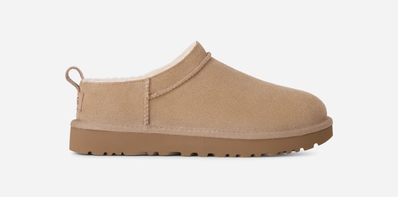 UGG® Classic Micro Boot für Damen in Beige, Größe 39, Wildleder