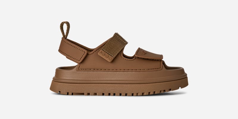 UGG® GoldenGlow Sandale für Kinder | UGG® EU in Bison Brown, Größe 35, Polyurethan/Textil