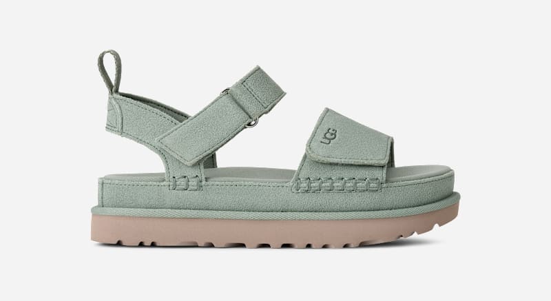UGG® Goldenstar Sandale für Damen | UGG® EU in Artichoke, Größe 36, Wildleder