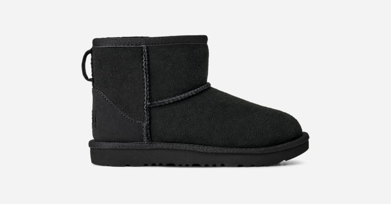 UGG® Classic Mini II Boot für Kinder | UGG® EU in Black, Größe 32.5, Twinface