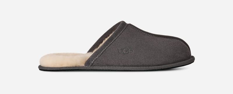 UGG® Scuff Hausschuh für Herren | UGG® EU in Grey, Größe 40, Wildleder