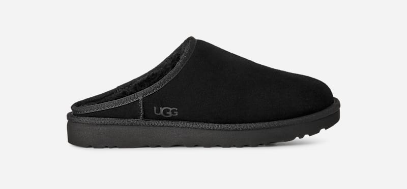 UGG® Classic Slipper für Herren | UGG® EU in Black, Größe 40, Wildleder