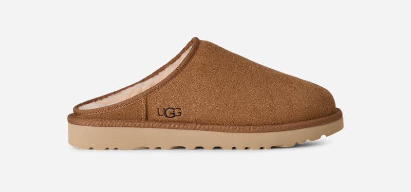 UGG® Classic Slipper für Herren | UGG® EU in Brown, Größe 43, Wildleder