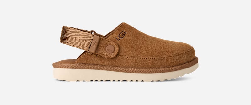 UGG® Goldenstar Clog für Kinder | UGG® EU in Brown, Größe 31, Wildleder