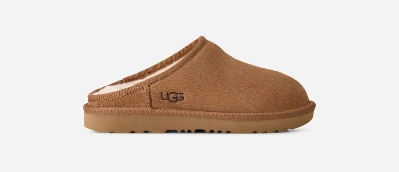 UGG® Classic Slipper für Kinder | UGG® EU in Brown, Größe 31, Wildleder