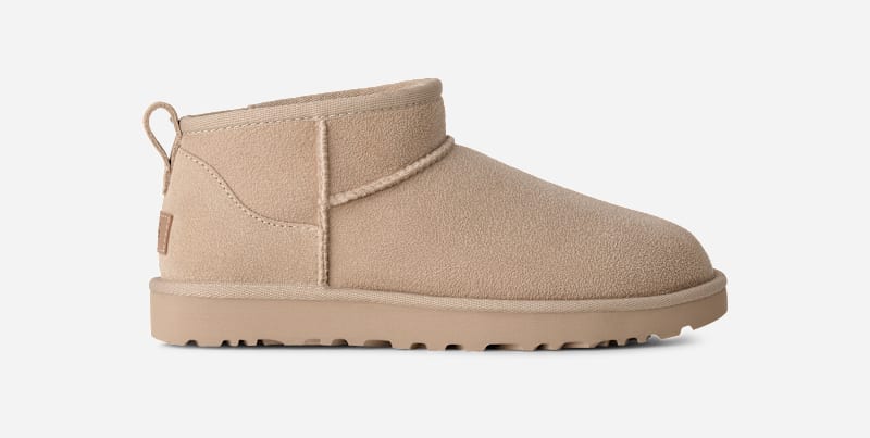 UGG® Classic Ultra Mini für Damen | UGG® EU in Moonlight, Größe 36, Twinface