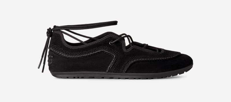 UGG® Quill Ballerina-Sneaker für Damen in Black, Größe 40.5