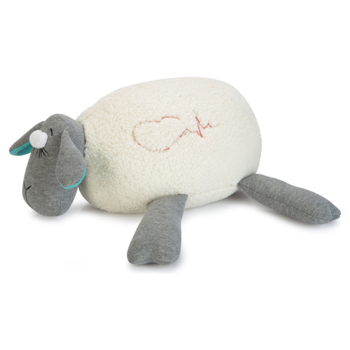 Beeztees Puppy Spielzeug Herzschlag grau-weiß