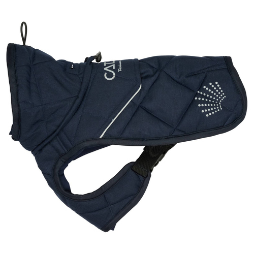 CATAGO Fir-Tech Trainer Dog Jacke blau, Rückenlänge: 25 cm