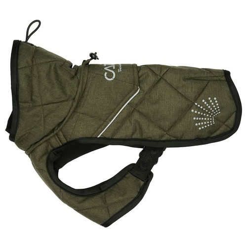 CATAGO Fir-Tech Trainer Dog Jacke grün, Rückenlänge: 35 cm