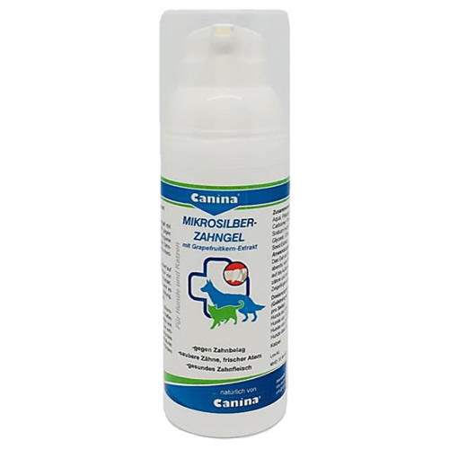 Canina Mikrosilber Zahngel 50 ml für Katzen