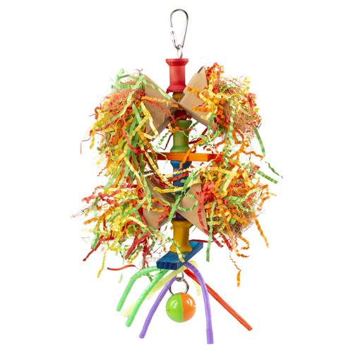 Duvo+ Spielzeug Holzschredder mit Chips