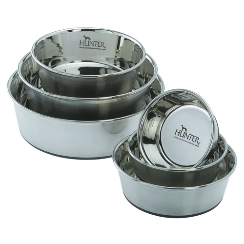 Hunter Edelstahlnapf für Katzen, Durchmesser: 11 cm