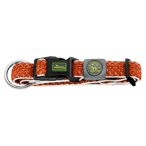 Hunter Halsband Hilo Vario Plus orange, Größe: L / Breite: 3,2 cm