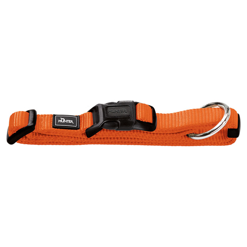 Hunter Halsband Vario-Plus orange, Größe: M / Breite: 2,0 cm