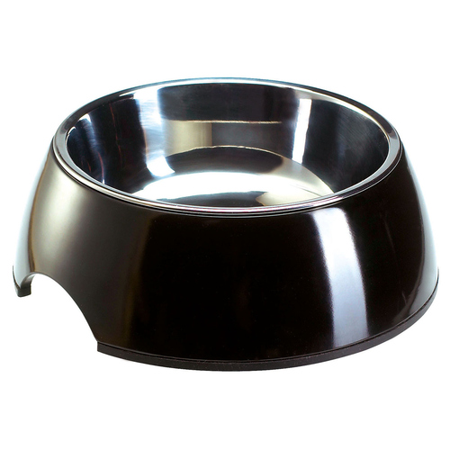 Hunter Smart Melamin-Napf schwarz für Katzen, Fassungsvermögen: 160 ml