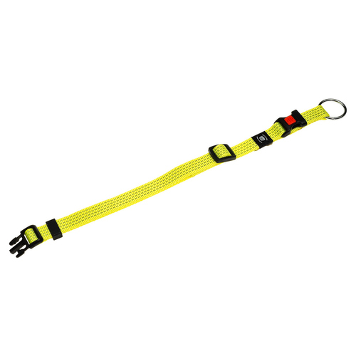 Karlie Halsband Art Sportiv Plus reflektierend neongelb, Größe: S