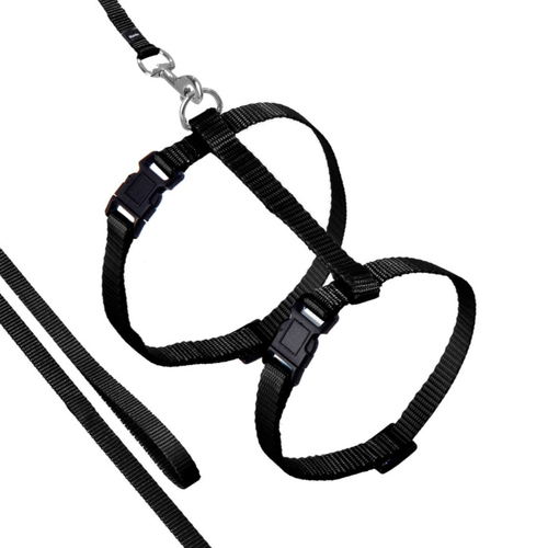 Karlie Katzengeschirr mit Leine Art Sportiv Plus schwarz