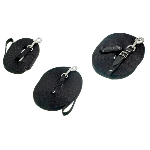 Karlie Suchleine Art Sportiv Plus schwarz, Länge: 10 m, Breite: 20 mm