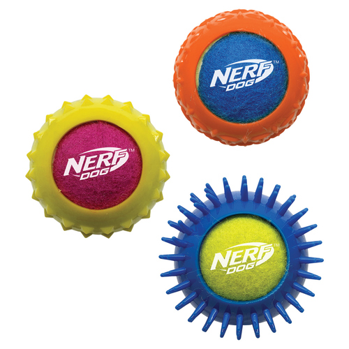 Nerf Dog Tennis Armor 3er-Pack