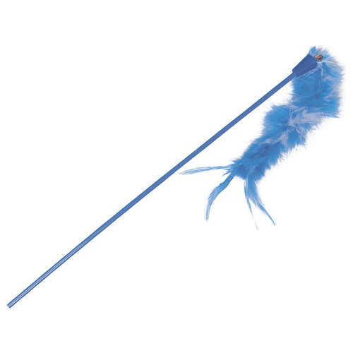 Nobby Katzenwedel mit Spielzeug