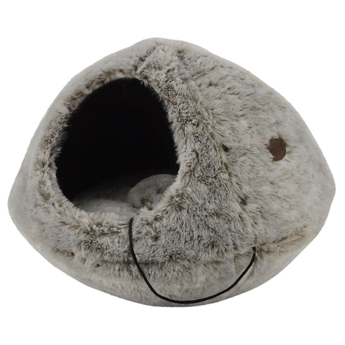 Nobby Kuschelhöhle Sellam grau für Katzen